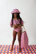 DREAM BIG LITTLE CO RED, WHITE & TRUMAN DREAM OFF THE SHOULDER SWIM SUITEveretts Place