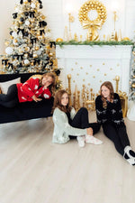 Mila & Rose ® Red/Coconut Heart Cozy Cardigan - 