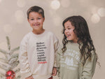 Little Joy Co. Reindeer Names Crewneck Sweatshirt - 
