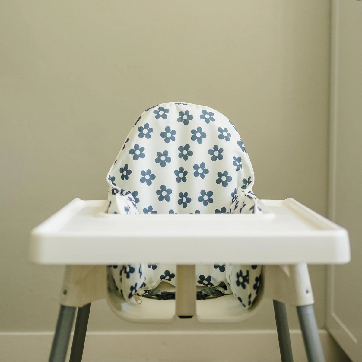 Little Joy Co. Retro Black & White Daisy IKEA Antilop Cushion Cover - 