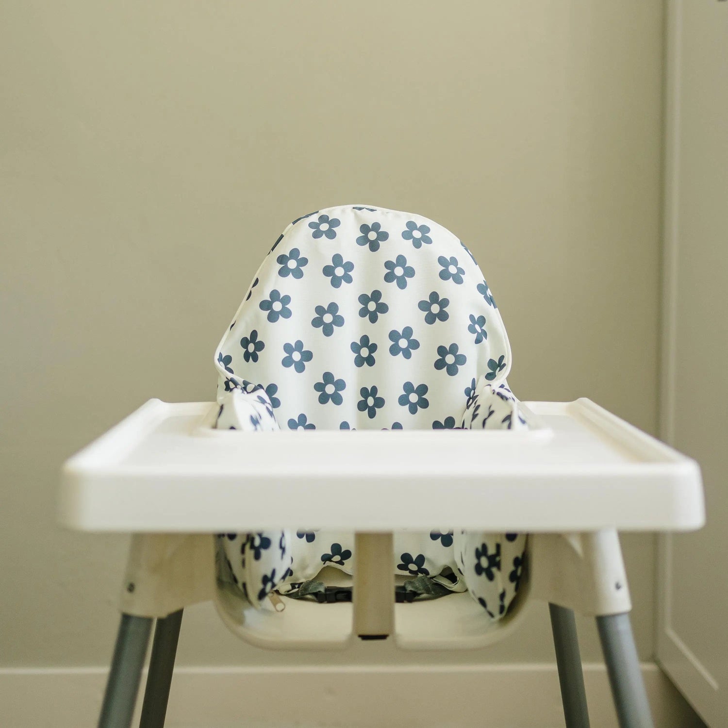 Little Joy Co. Retro Black & White Daisy IKEA Antilop Cushion Cover - 