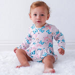 Bestaroo Retro Butterflies Bodysuit Dress - 