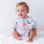 Bestaroo Retro Butterflies Bodysuit Dress - 