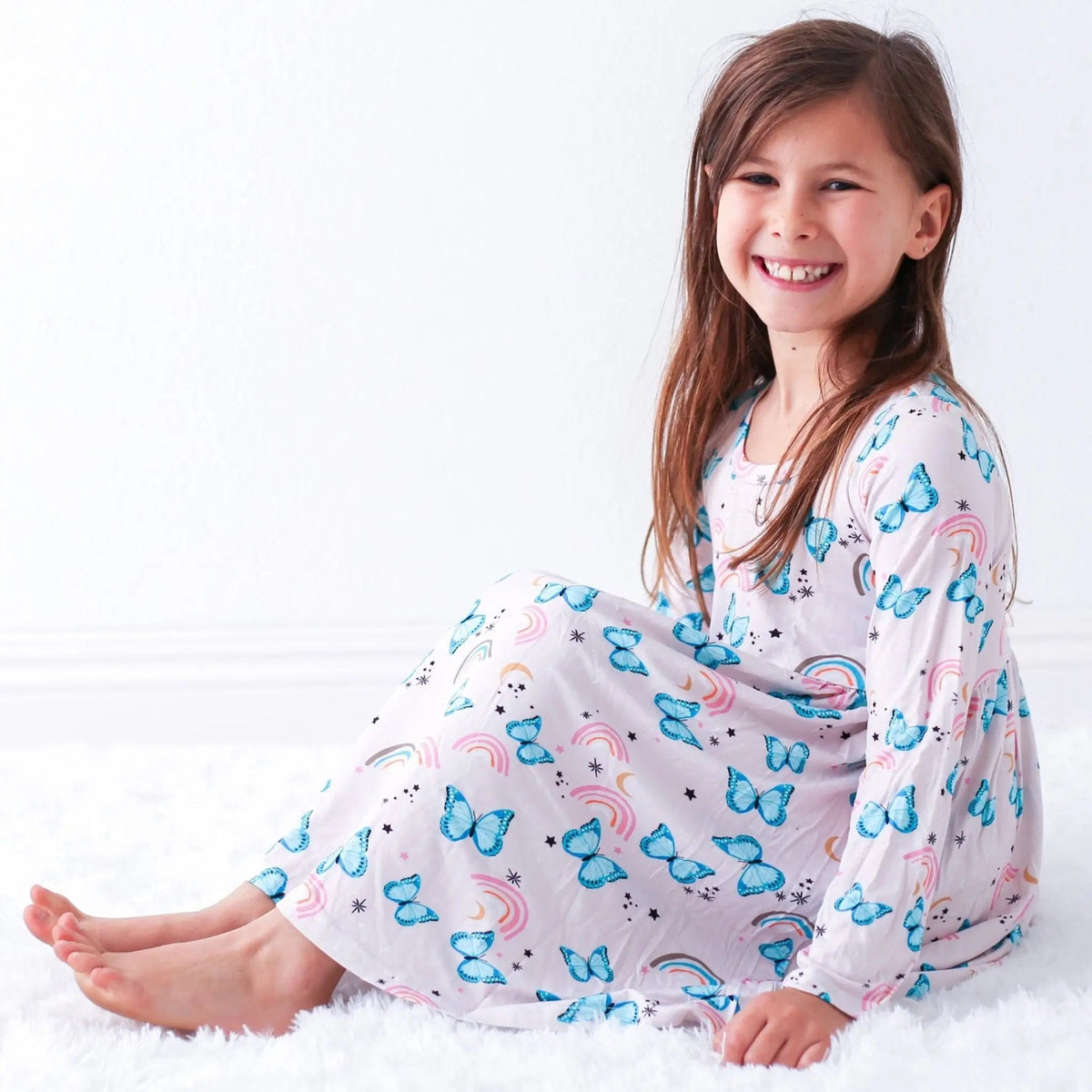 Bestaroo Retro Butterflies Dress - 