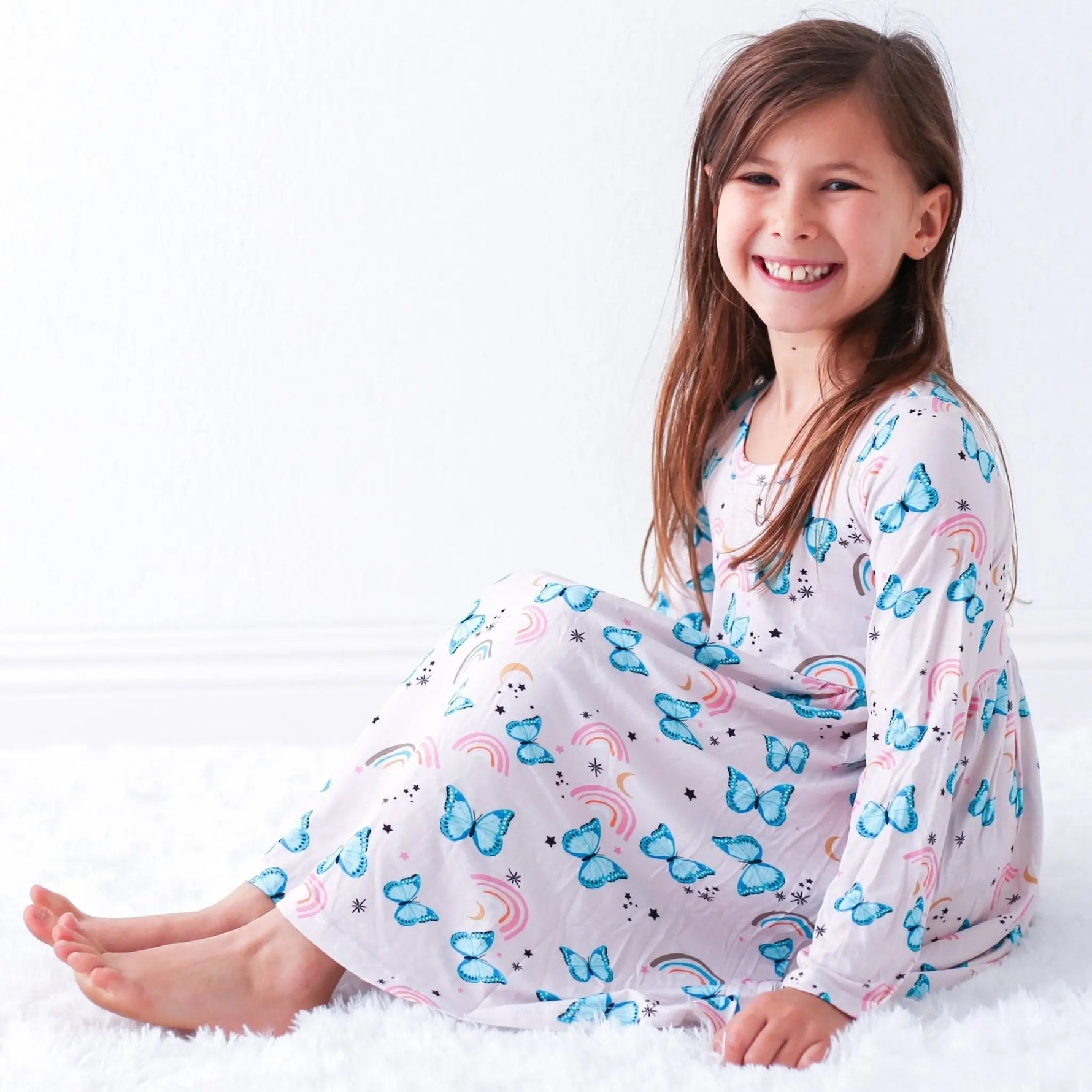 Bestaroo Retro Butterflies Dress - 