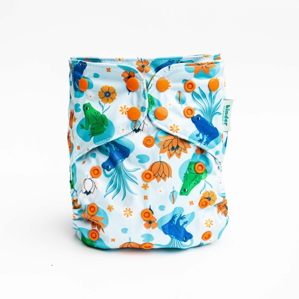 Animals and Insects: Essentials Pocket Cloth Diaper with Athletic Wicking Jersey, Grows with your Baby - Everetts Place Boutique - Pocket Diaper