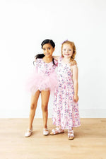 Mila & Rose ® Retro Daydream 3/4 Sleeve Tutu Leotard - 