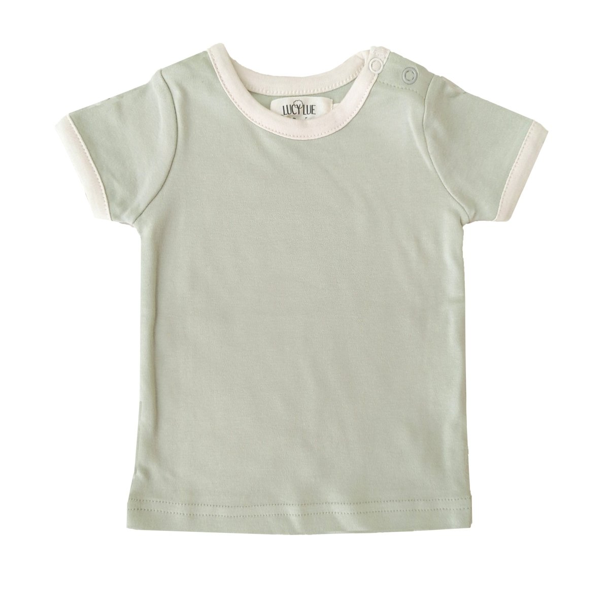 LUCY LUE ORGANICS retro organic ss top | Sage - Everetts Place Boutique - 