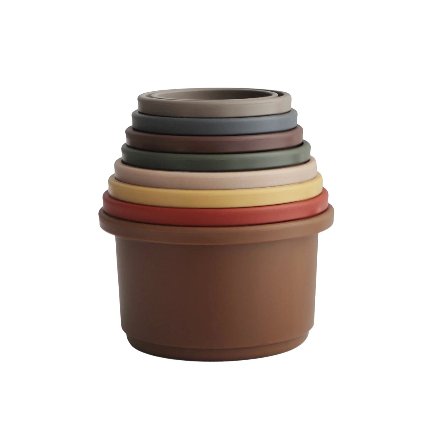 Stacking Cups Toy for Babies and Toddlers Developmental Learning Tool Mushie