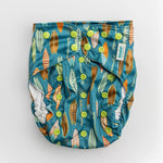 Kinder Cloth Diaper Co. Reusable Swim Diapers with Athletic Wicking Jersey (7 - 60lbs) - 