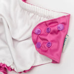 Kinder Cloth Diaper Co. Reusable Swim Diapers with Athletic Wicking Jersey (7 - 60lbs) - 