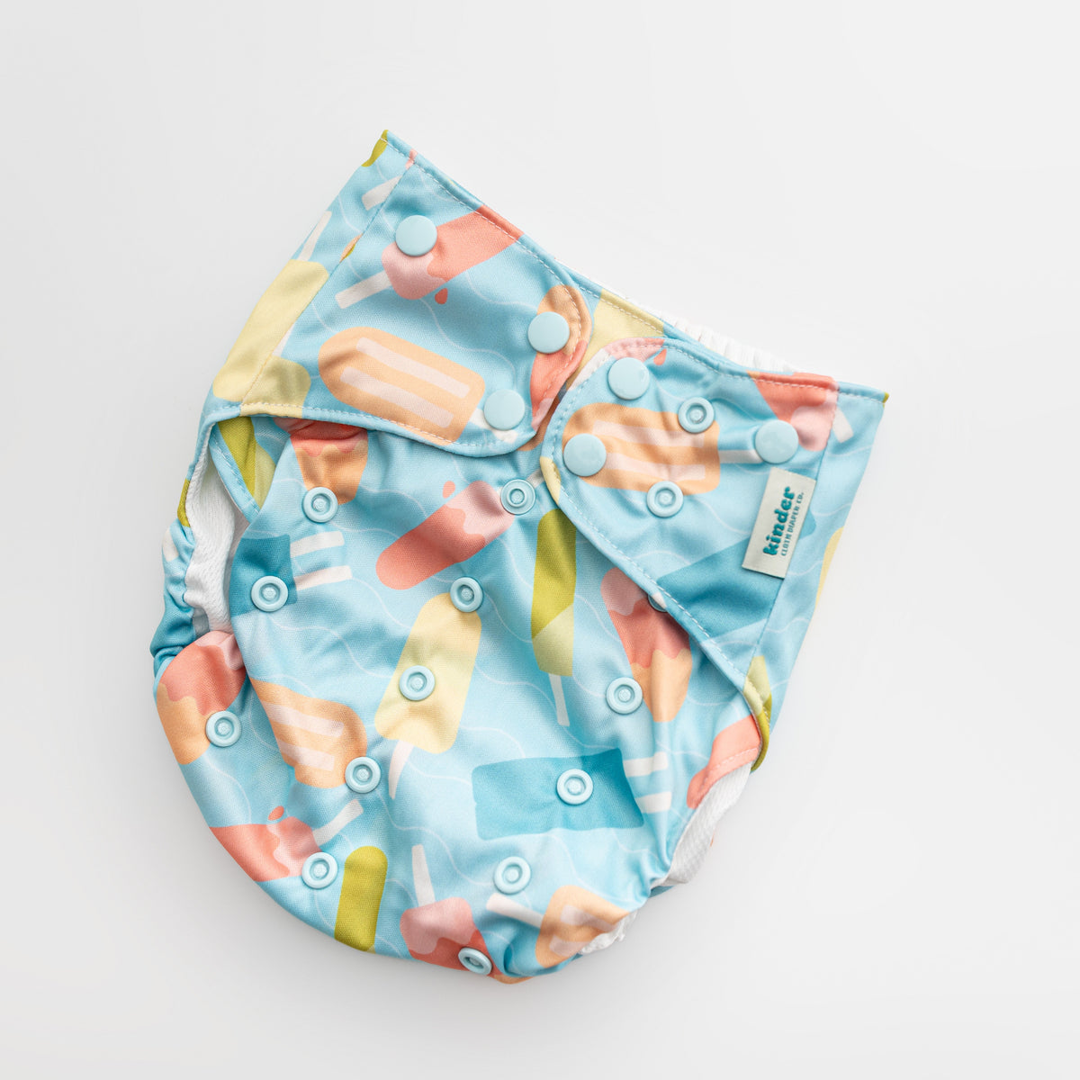 Kinder Cloth Diaper Co. Reusable Swim Diapers with Athletic Wicking Jersey (7 - 60lbs)