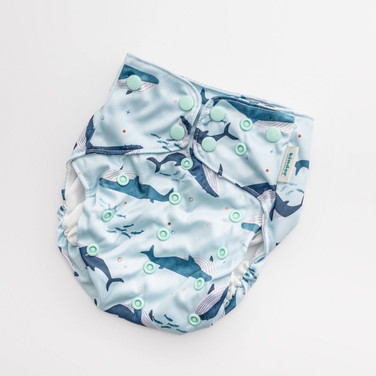 Kinder Cloth Diaper Co. Reusable Swim Diapers with Athletic Wicking Jersey (7 - 60lbs)
