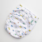 Kinder Cloth Diaper Co. Reusable Swim Diapers with Athletic Wicking Jersey (7 - 60lbs)