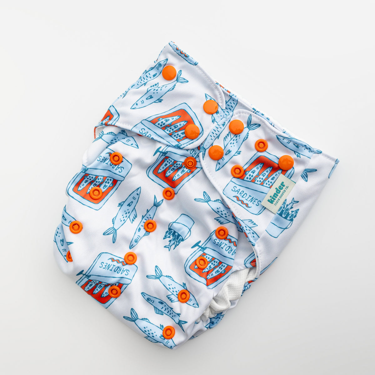 Kinder Cloth Diaper Co. Reusable Swim Diapers with Athletic Wicking Jersey (7 - 60lbs)