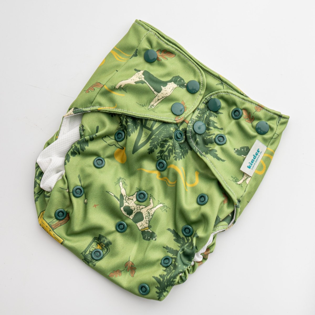 Kinder Cloth Diaper Co. Reusable Swim Diapers with Athletic Wicking Jersey (7 - 60lbs)