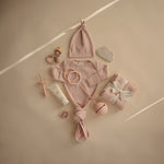 Mushie Ribbed Baby Beanie - 