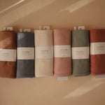 Mushie Ribbed Baby Blanket Made From Soft Organic Cotton - 