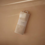 Mushie Ribbed Baby Blanket Made From Soft Organic Cotton - 