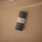 Mushie Ribbed Baby Blanket Made From Soft Organic Cotton - 