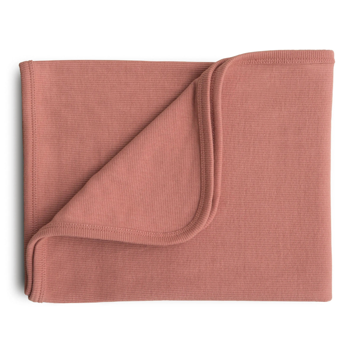 Mushie Ribbed Baby Blanket - 