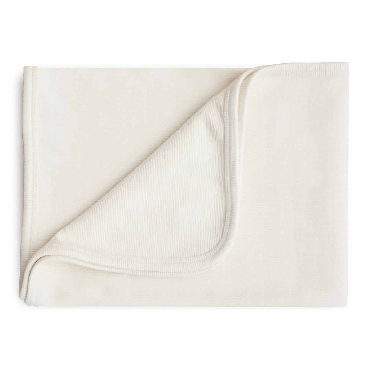 Mushie Ribbed Baby Blanket - 