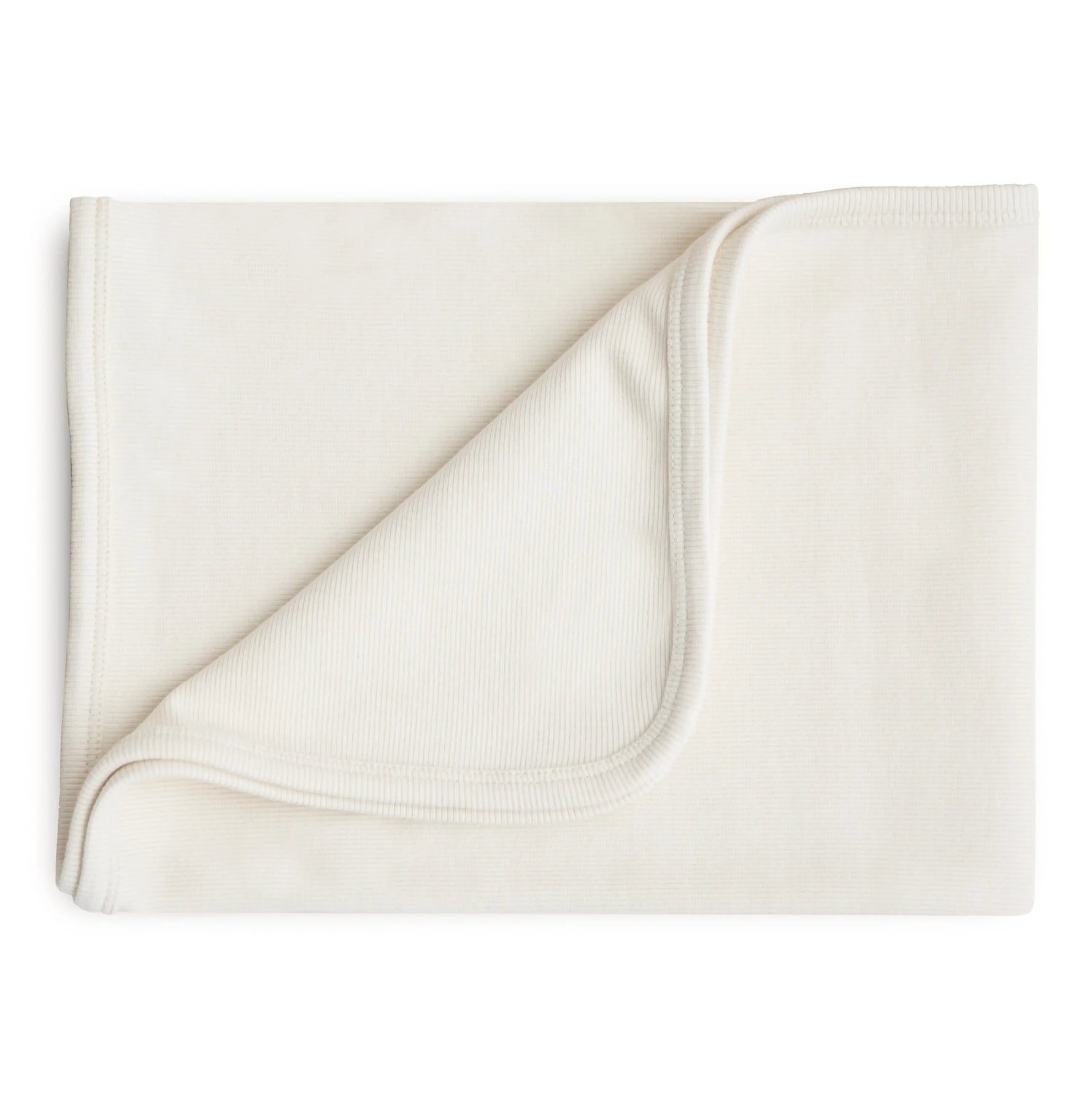 Mushie Ribbed Baby Blanket - 