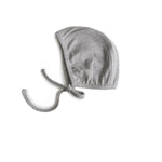 Mushie Ribbed Baby Bonnet Made with Organic Cotton for Warmth and Comfort - Everetts Place Boutique - 
