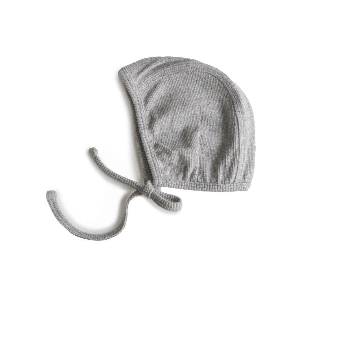 Mushie Ribbed Baby Bonnet Made with Organic Cotton for Warmth and Comfort - Everetts Place Boutique - 