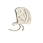Mushie Ribbed Baby Bonnet Made with Organic Cotton for Warmth and Comfort - Everetts Place Boutique - 