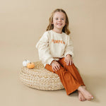 Little Joy Co. Ribbed Bamboo Flared Leggings For Babies 6 To 12 Months - Everetts Place Boutique - 