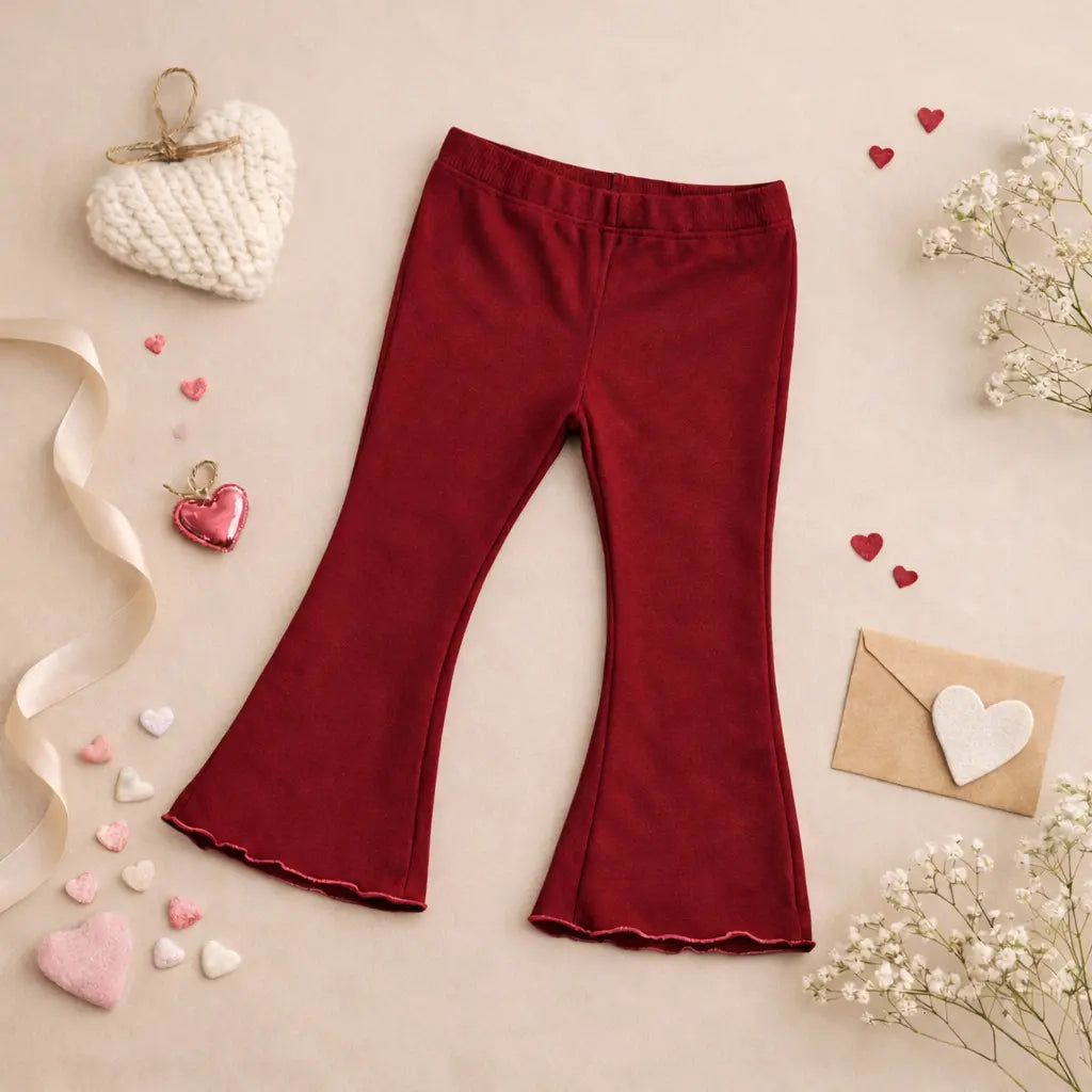 Little Joy Co. Ribbed Bamboo Flared Leggings - more colors - 