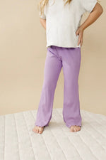 Little Joy Co. Ribbed Bamboo Flared Leggings - more colors - 