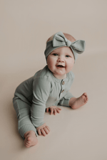 Three Little Tots Ribbed Knot Headband - 