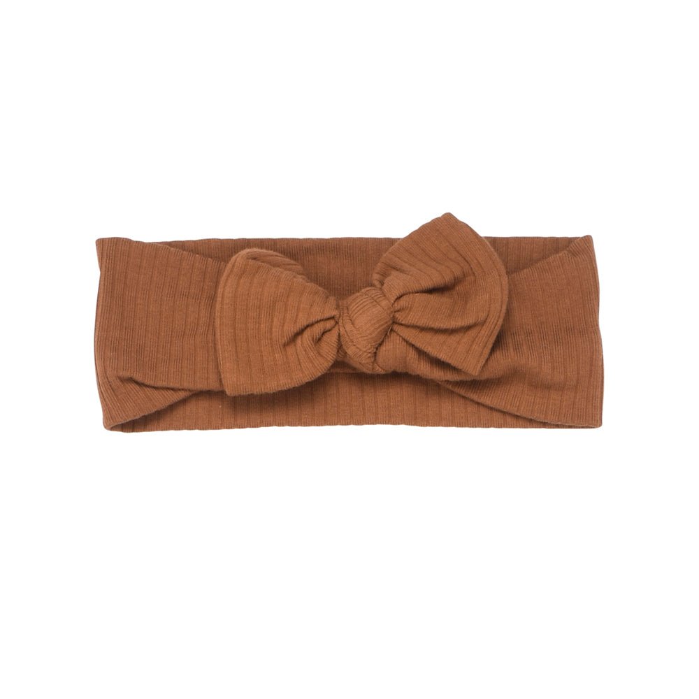 Three Little Tots Ribbed Knot Headband - 