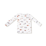 Angel Dear Ribbed Modal Long Sleeve Loungewear Set For Kids Cozy Nights - Everetts Place Boutique - 