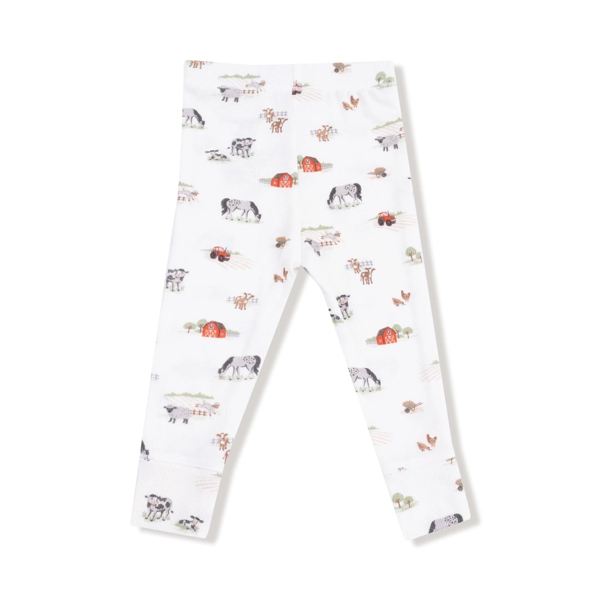 Angel Dear Ribbed Modal Long Sleeve Loungewear Set For Kids Cozy Nights - Everetts Place Boutique - 