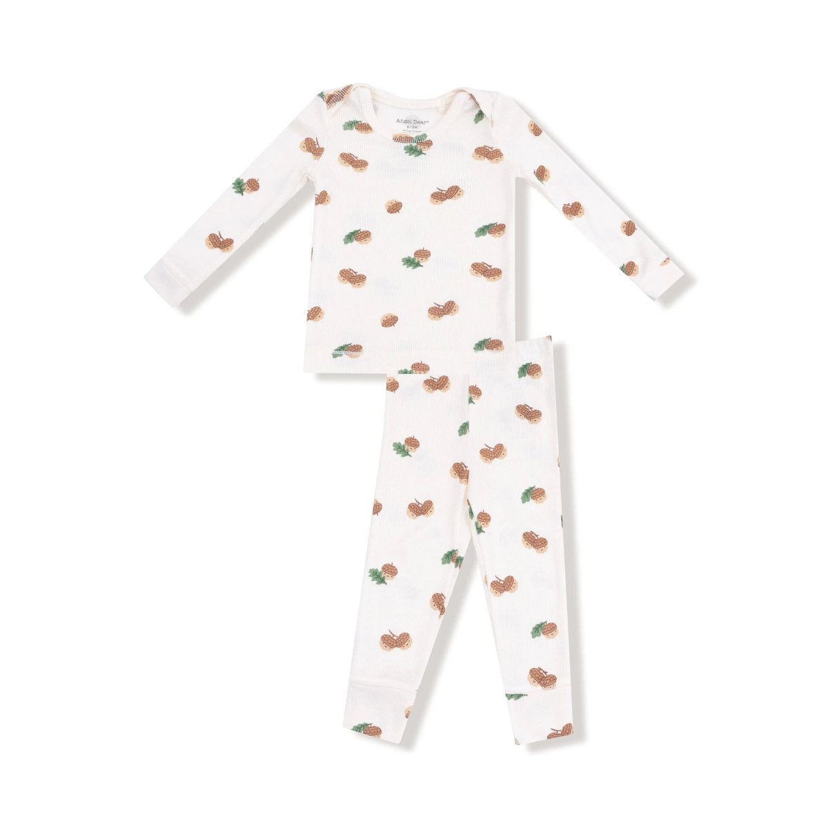 Angel Dear Ribbed Modal Loungewear Set For Kids Angel Dear Pajamas - Everetts Place Boutique - 