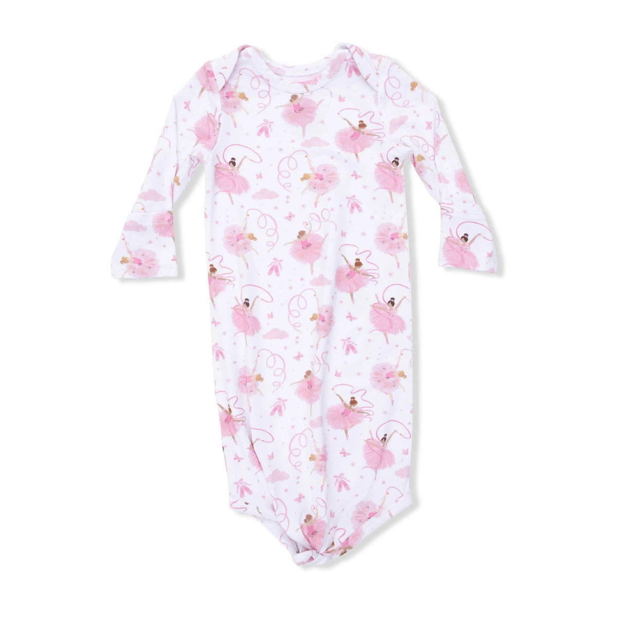 Angel Dear Ribbon Ballerinas - Knotted Gown and Ruffle Hat - 