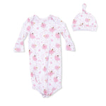 Angel Dear Ribbon Ballerinas - Knotted Gown and Ruffle Hat - 
