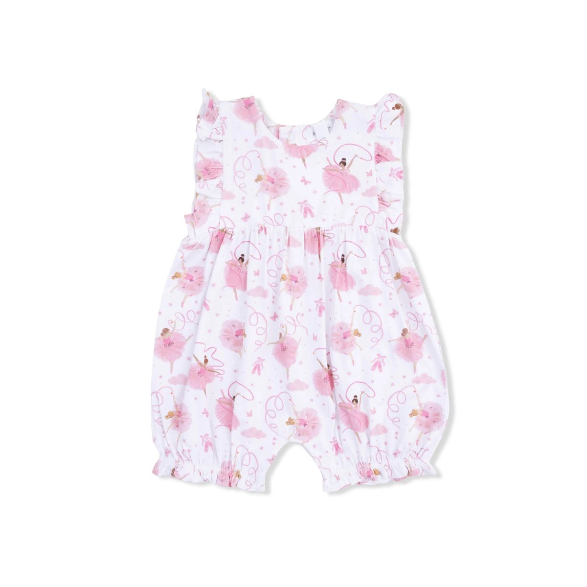 Angel Dear Ribbon Ballerinas - Ruffle Playsuit - 