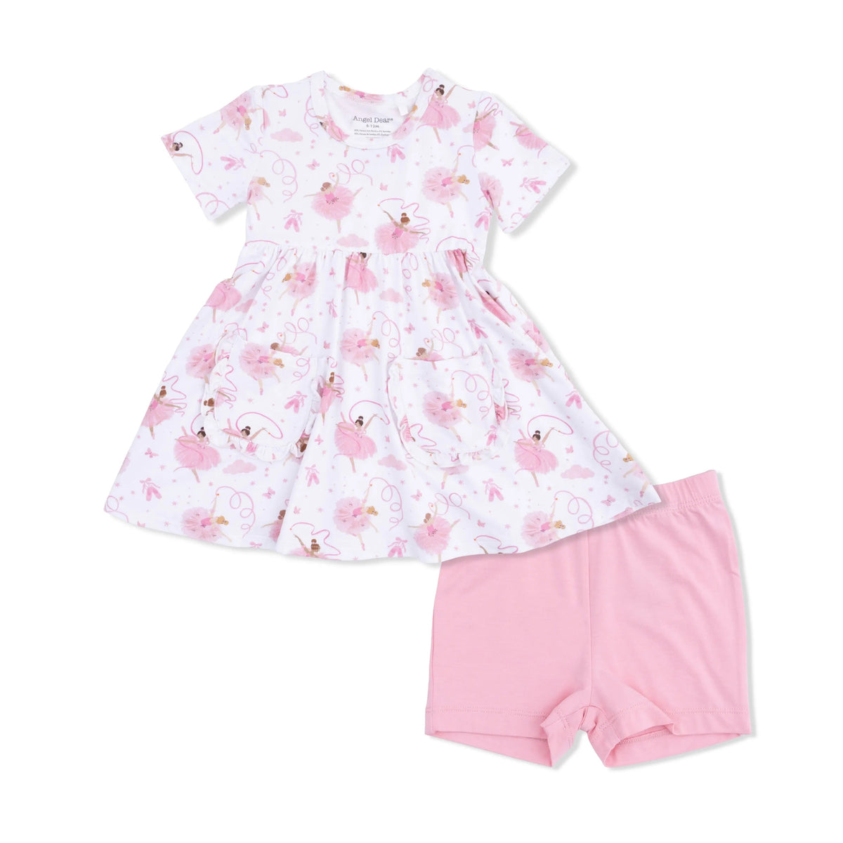 Angel Dear Ribbon Ballerinas - Twirly Dress & Cartwheel Short - 