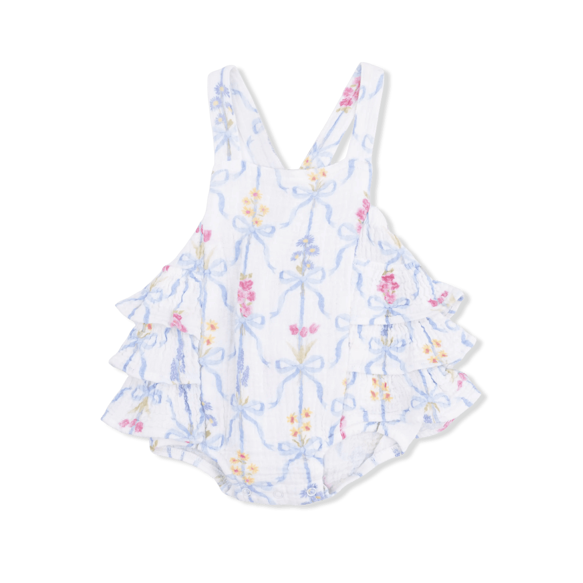 Angel Dear Ribbon Bouquets - Ruffle Sunsuit - 