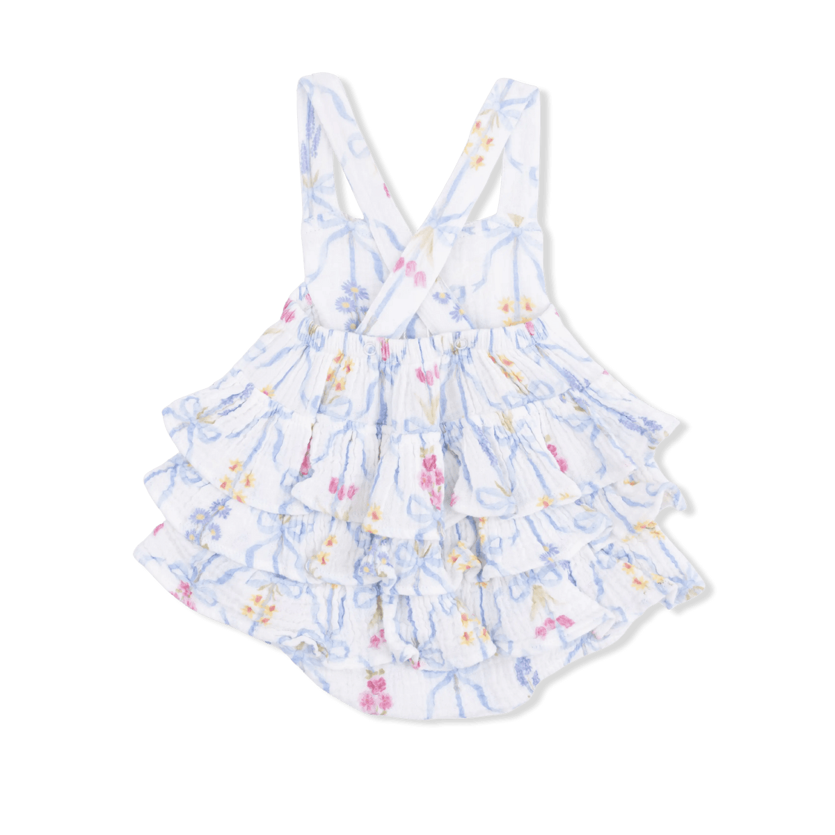 Angel Dear Ribbon Bouquets - Ruffle Sunsuit - 