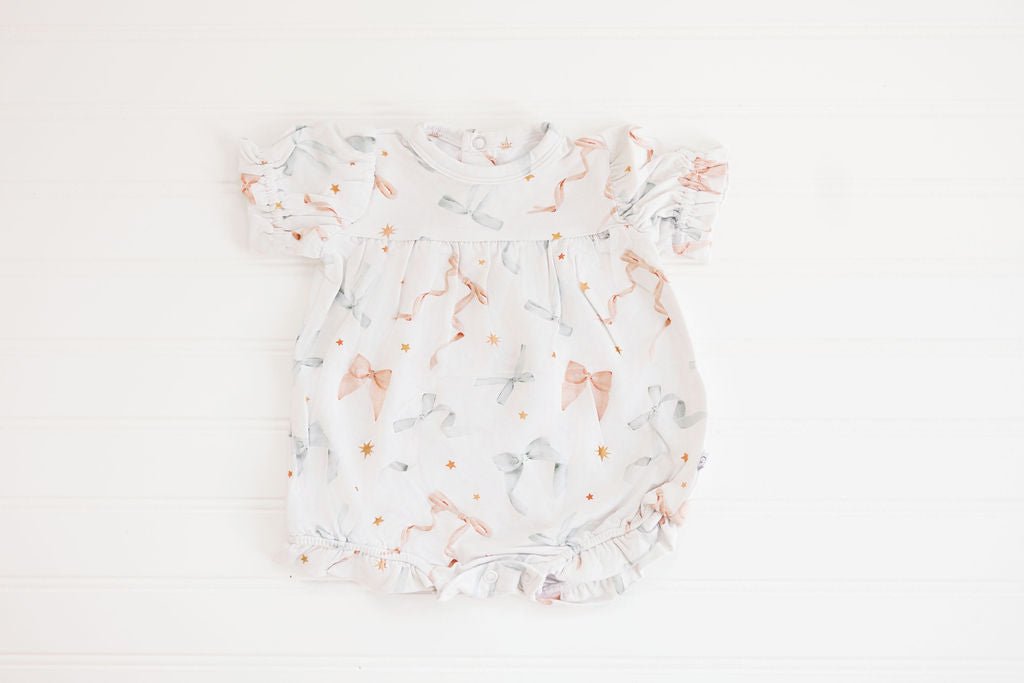 Hugga Babies Ribbon Bubble Romper - Everetts Place Boutique - 