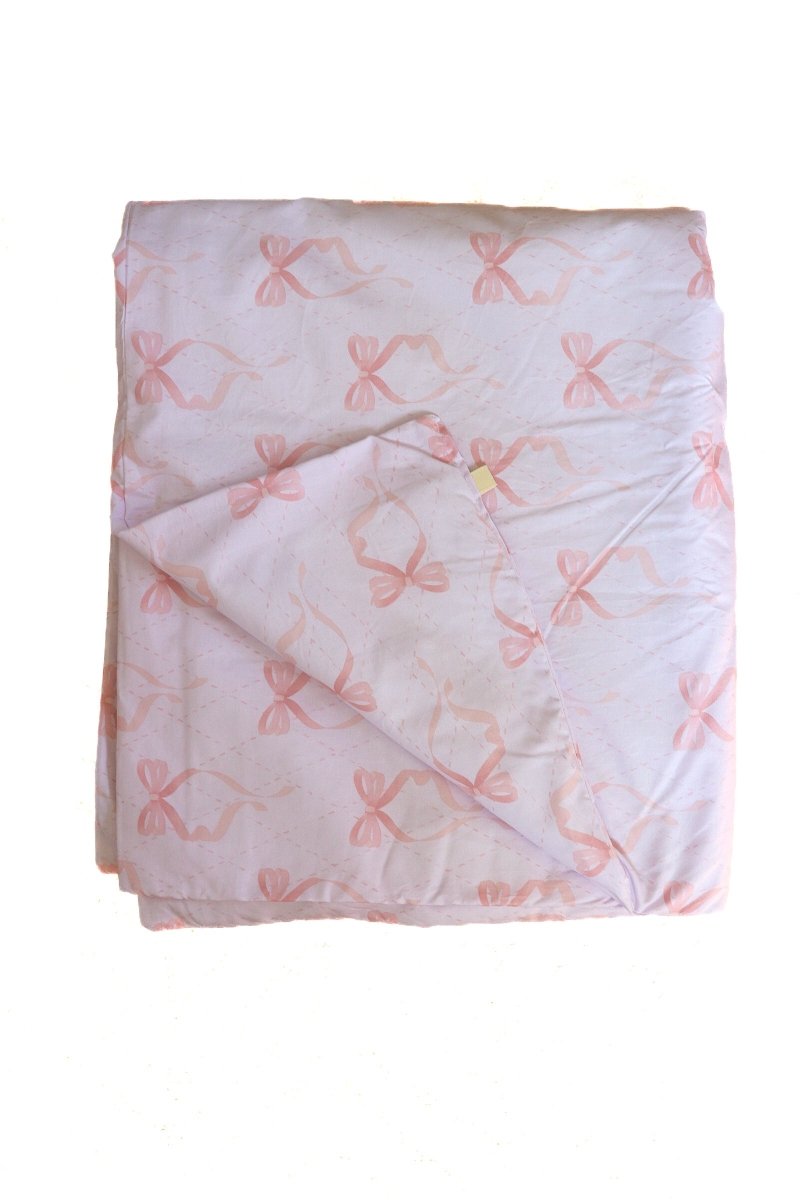 Little Mae & Co Ribbon Crib Quilted Blanket - 