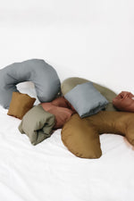Little Mae & Co Ribbon Wipeable Nursing Pillow CoverEveretts Place