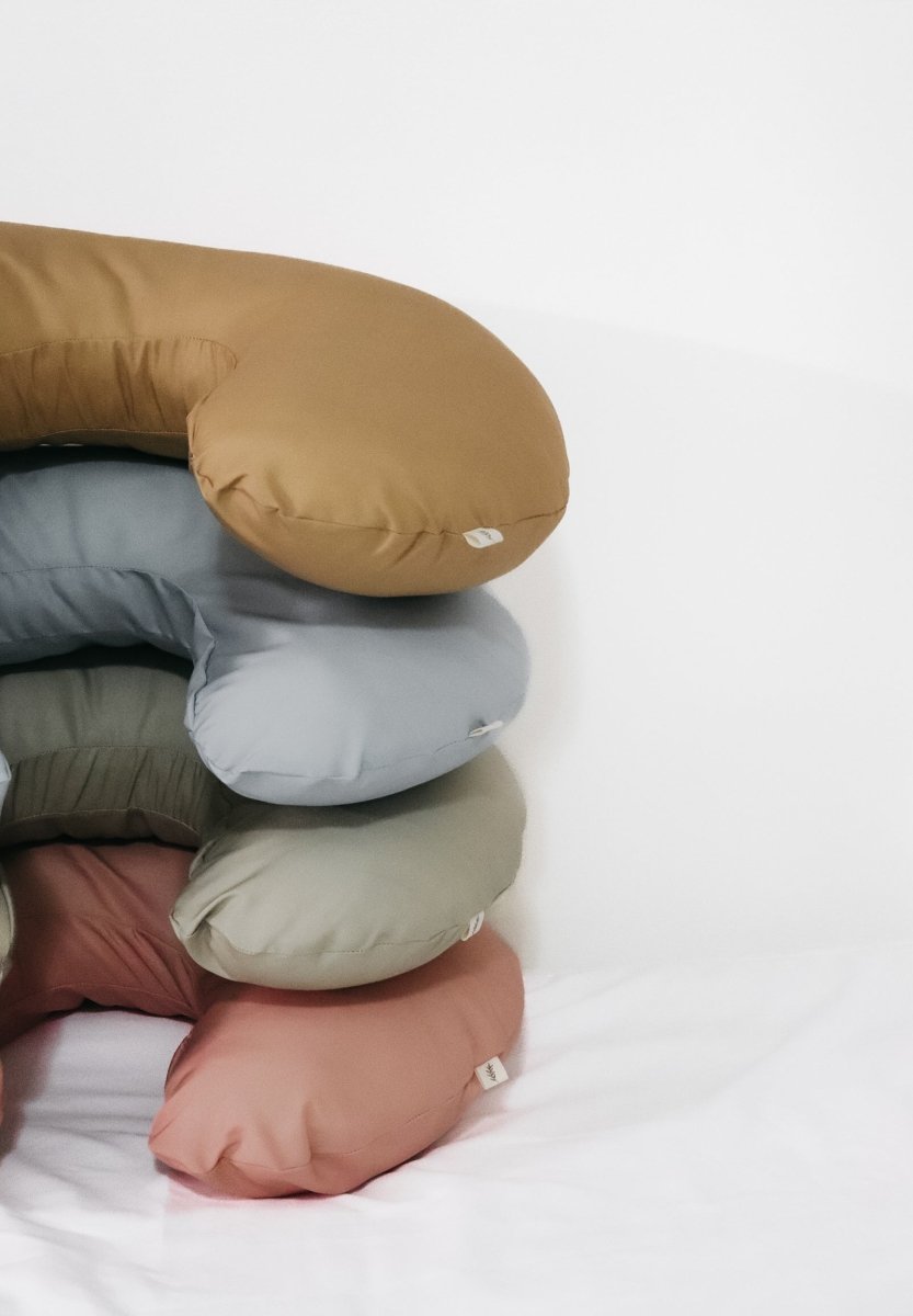 Little Mae & Co Ribbon Wipeable Nursing Pillow Cover Water Repellant - Everetts Place Boutique - 