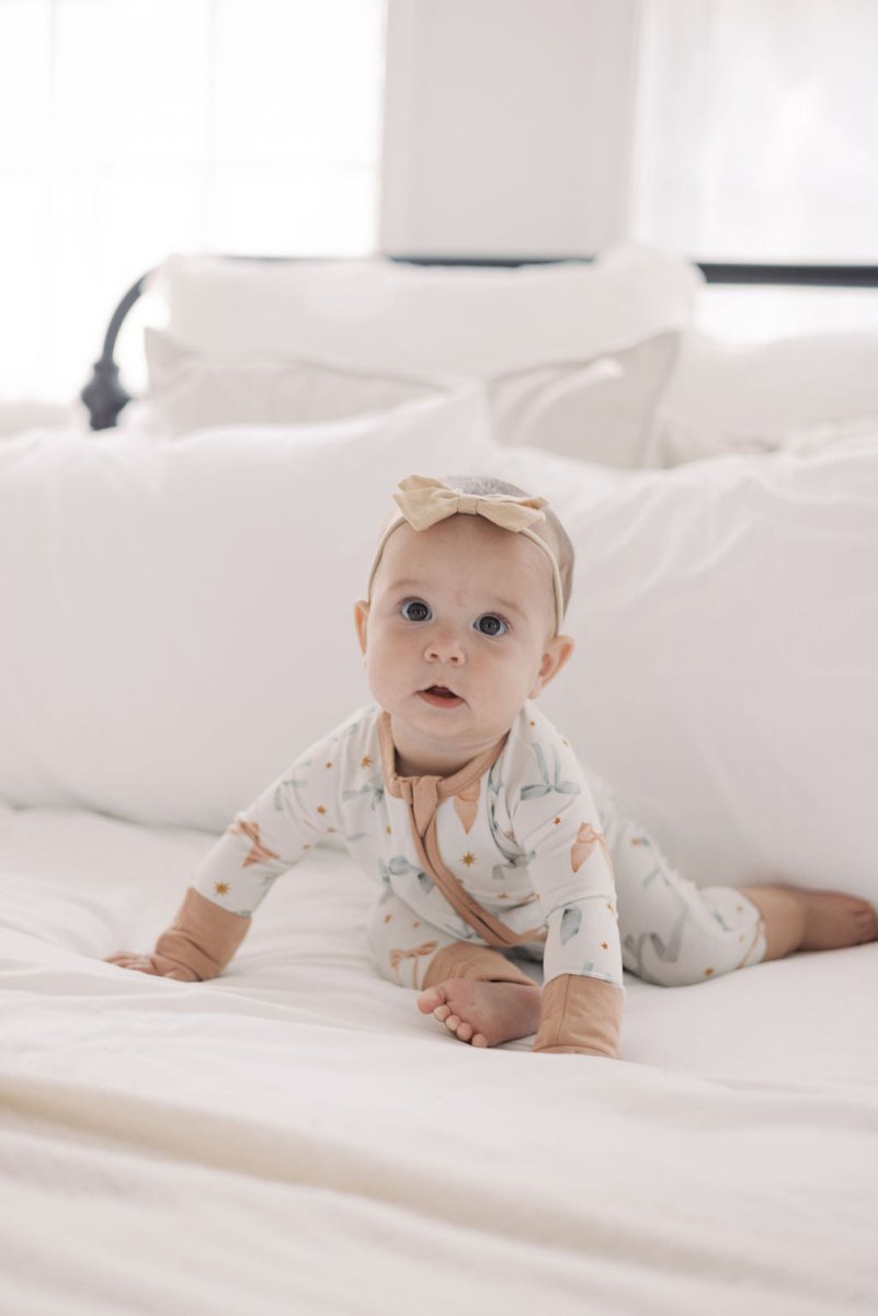 Hugga Babies Ribbon Zipper Lounger - Everetts Place Boutique - 