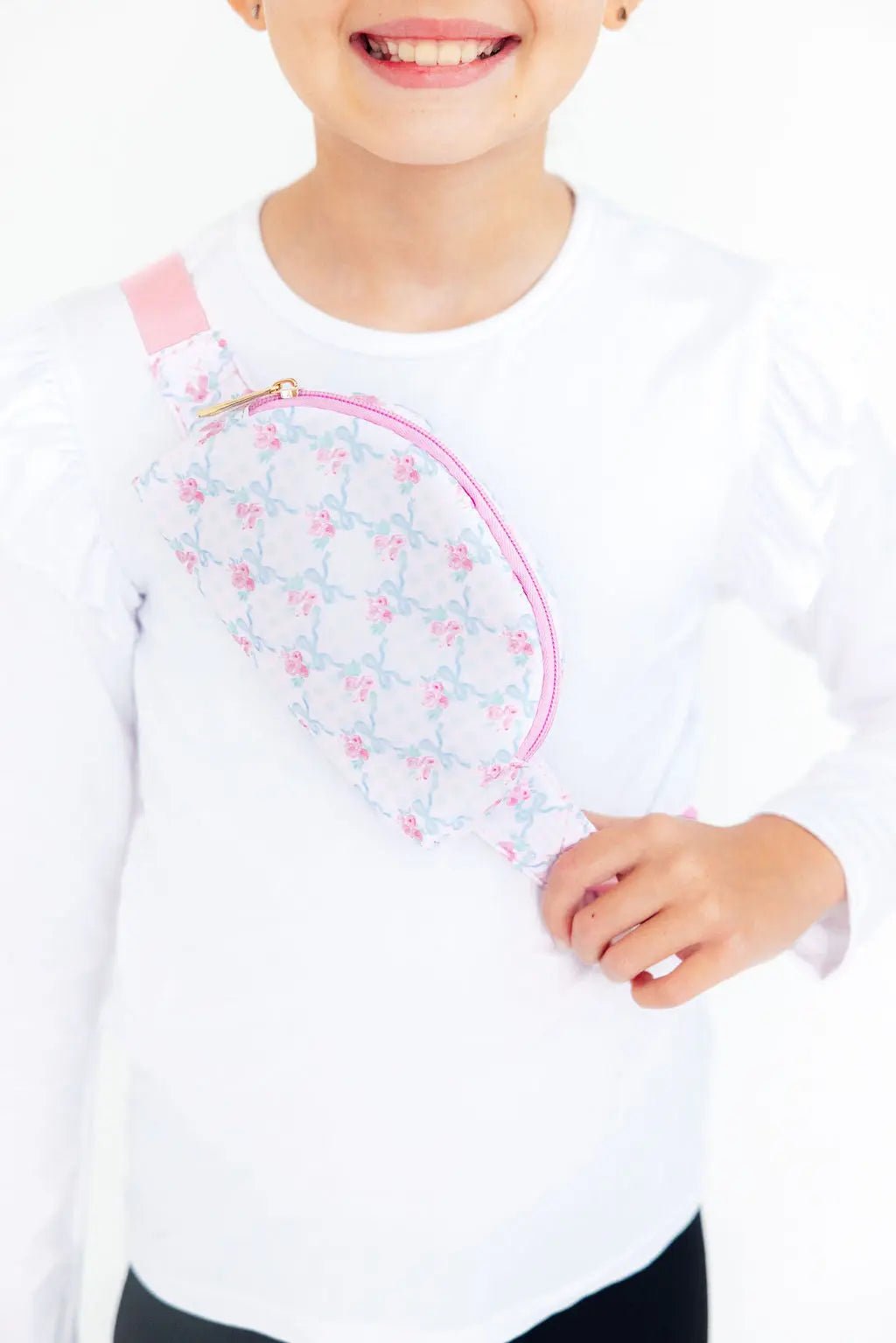 Ribbons & Roses Belt Bag - Sleeve, Pink, Child, Baby & Toddler Clothing, Pattern | Everetts Place